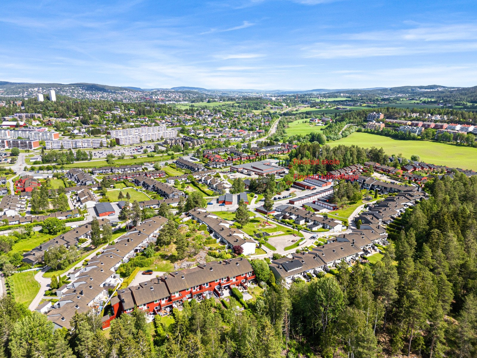 Nærhet til skole og barnehage Galleribilde