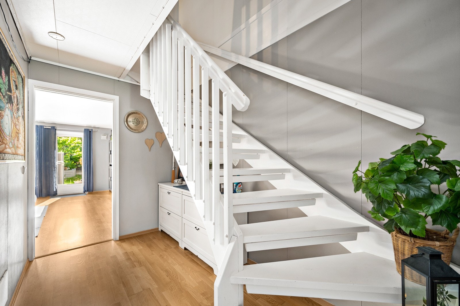 Trappene tar deg med til boligens andre etasje. Galleribilde