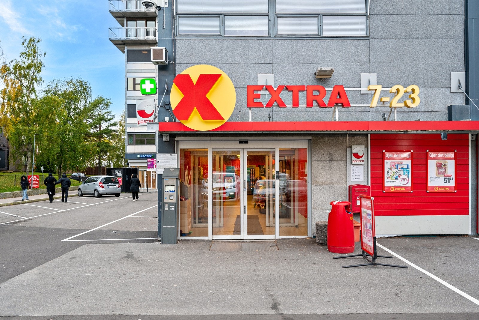 En spasertur på ca. 6 minutter til nærmeste dagligvarebutikk Copp Extra. Galleribilde