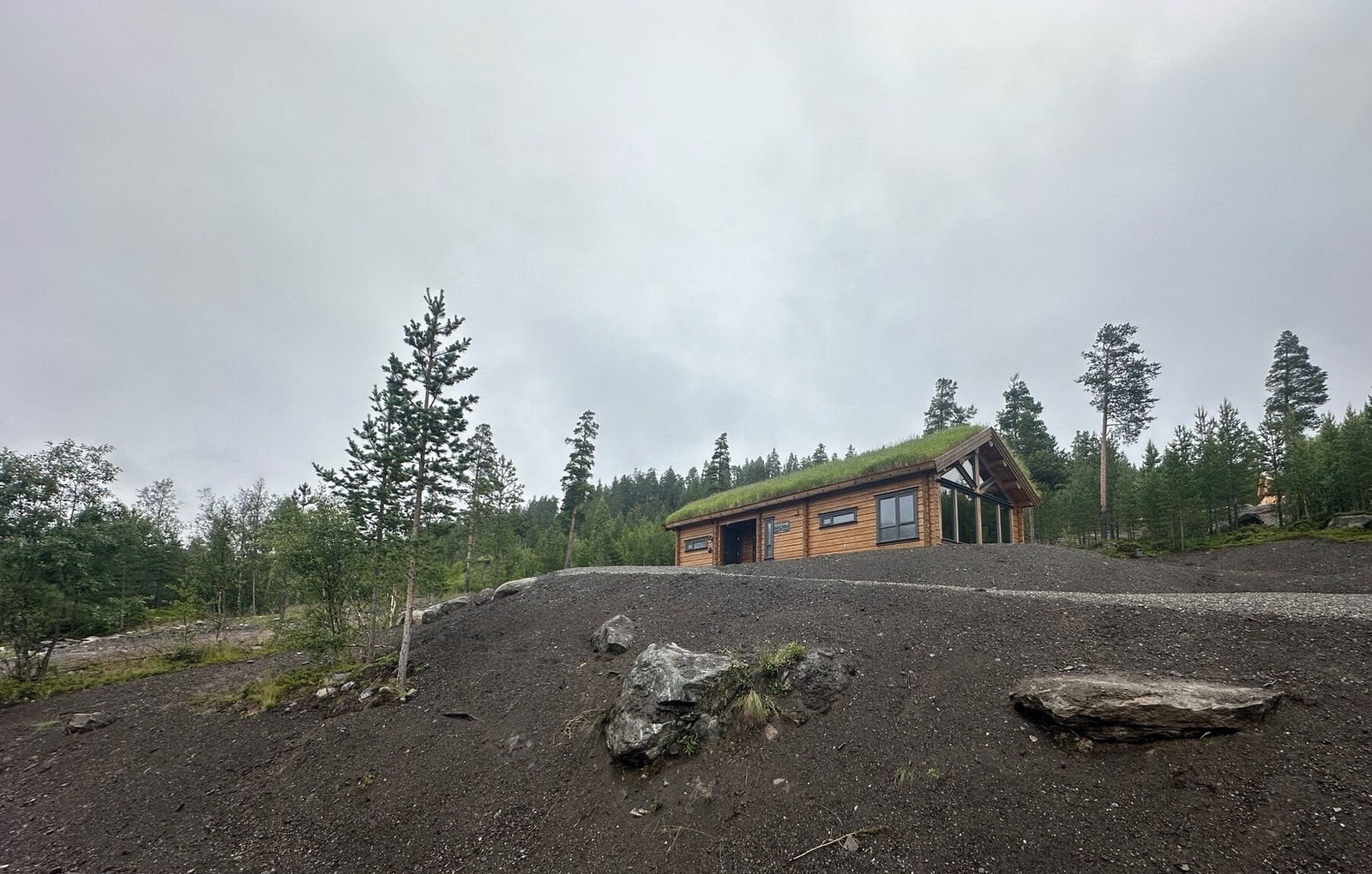 Fra innkjørsel Galleribilde