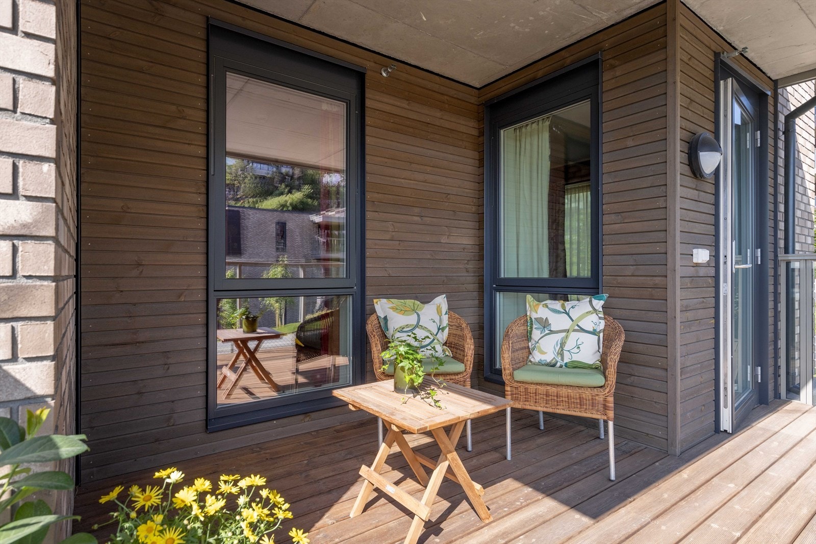 Et utmerket sted å nyte morgenkaffen og en god frokost Galleribilde