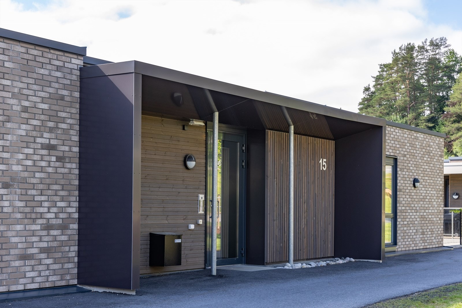 Inngangsparti Galleribilde