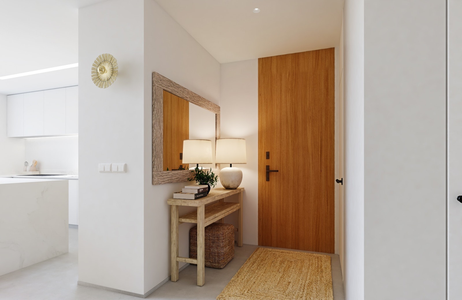 Airconditioning kulde/varme gjennom skjulte kanaler. Vannbåren gulvvarme Galleribilde