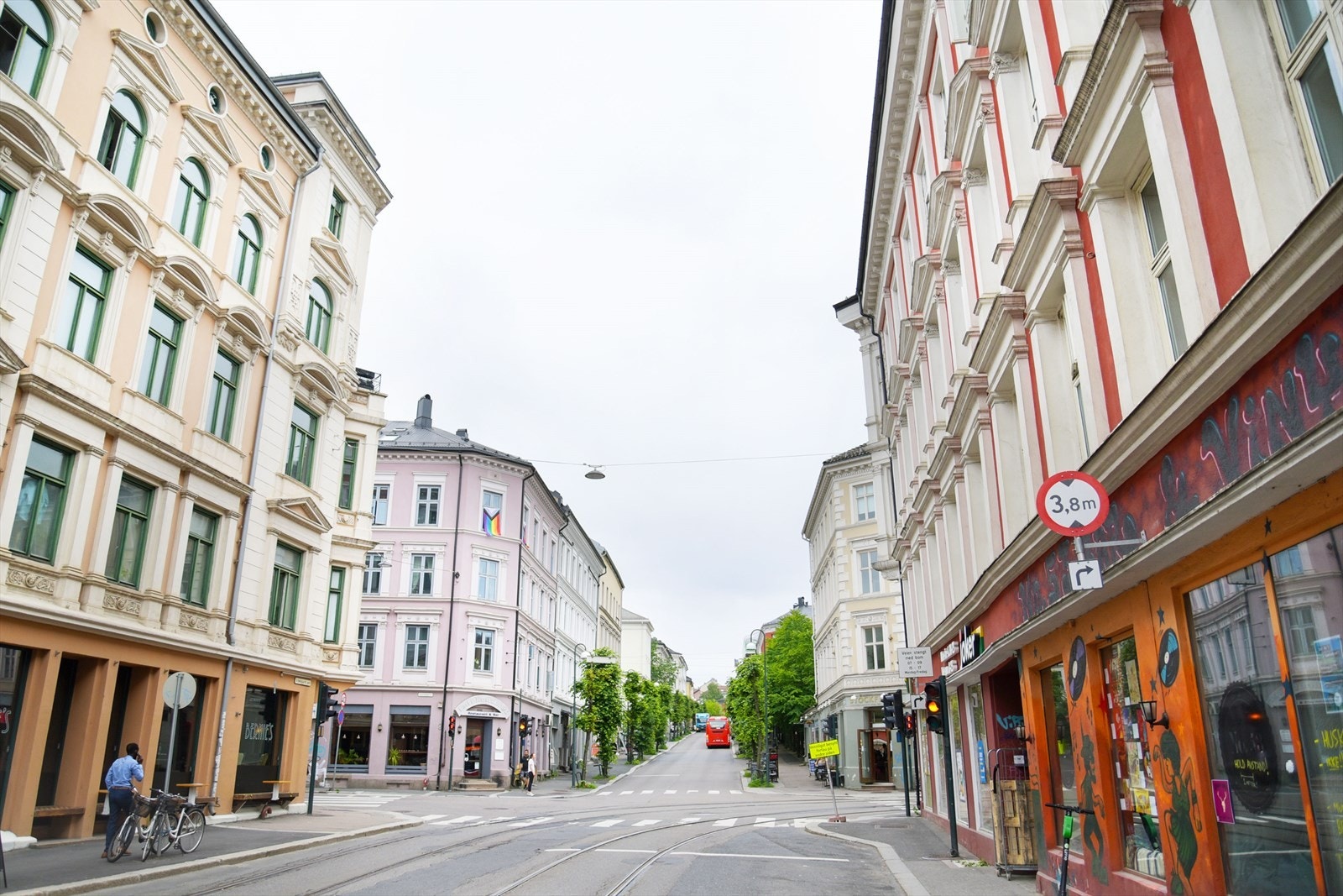 Nærområde - Schweigaards gate. Galleribilde