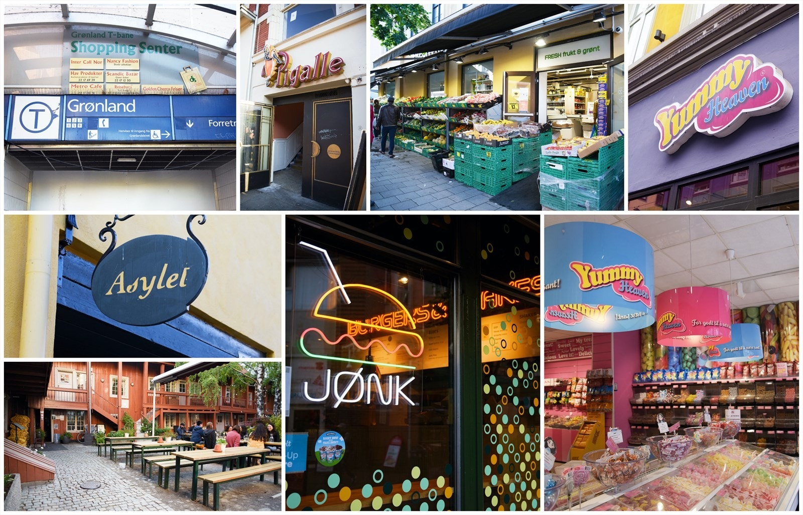 Nærområdet rommer alle butikker man behøver, Oslos beste utvalg av grønnsaker, et yrende uteliv og restauranter. Galleribilde