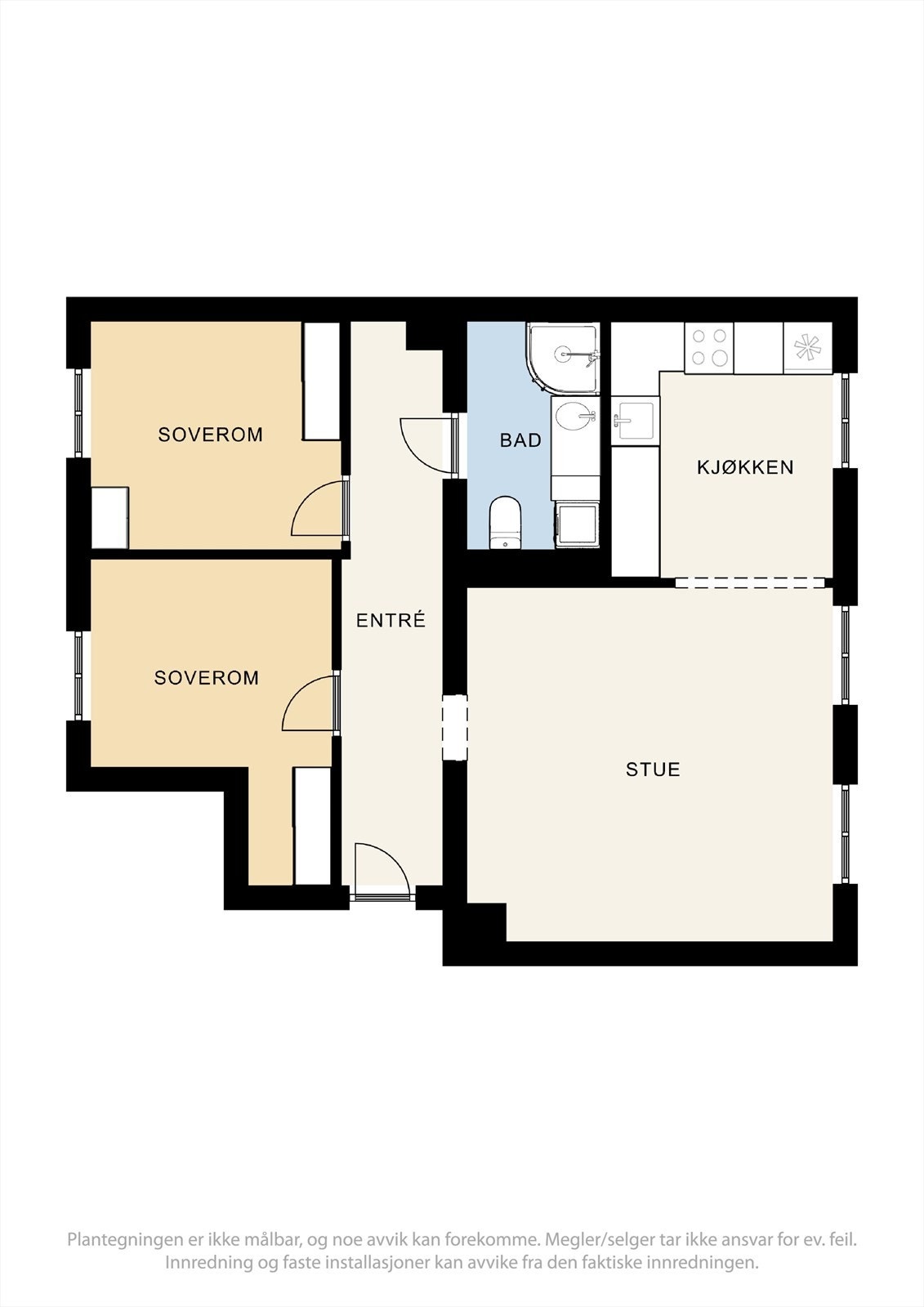 Plantegning. Galleribilde