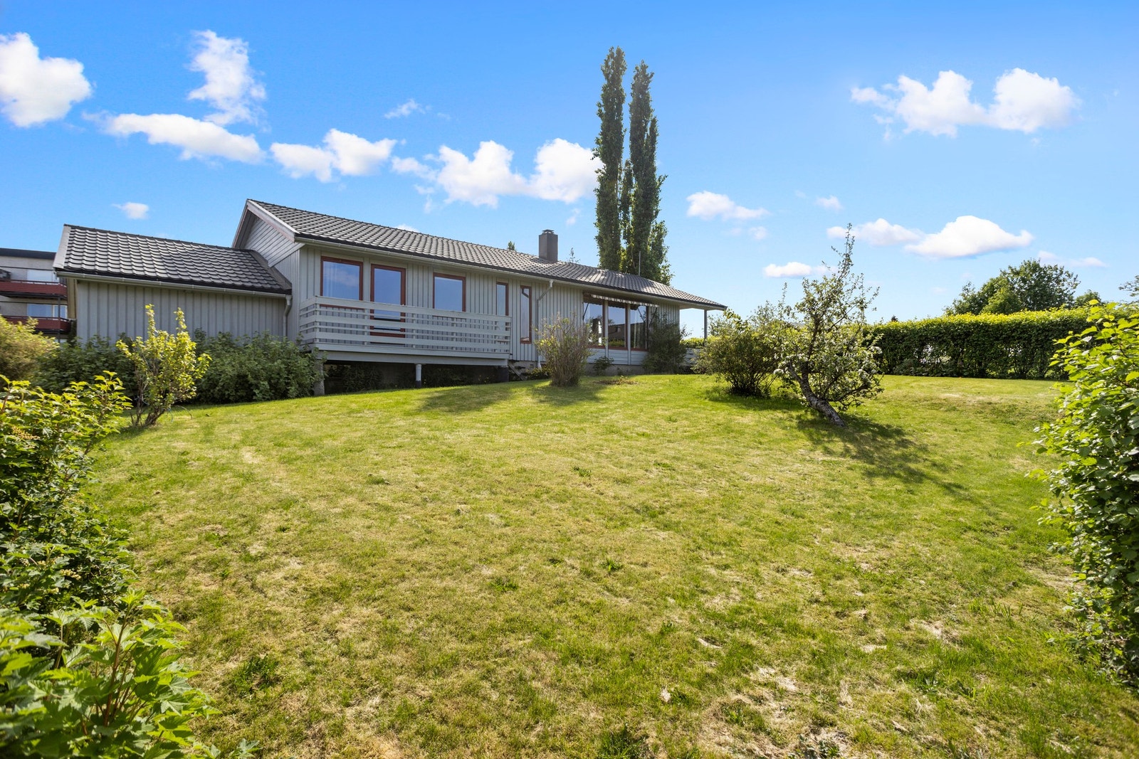 Romslig hage Galleribilde