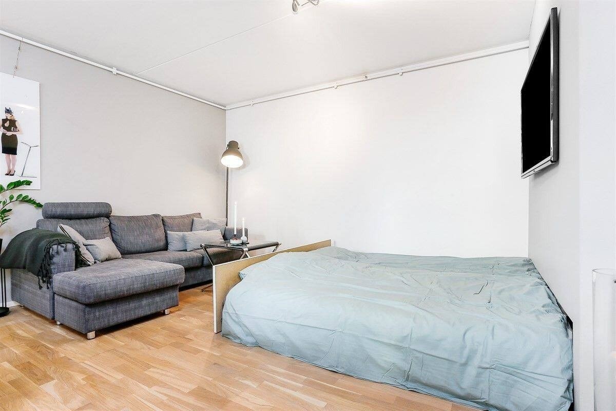 Smart løsning: Utskyvbar seng fra vegg Galleribilde