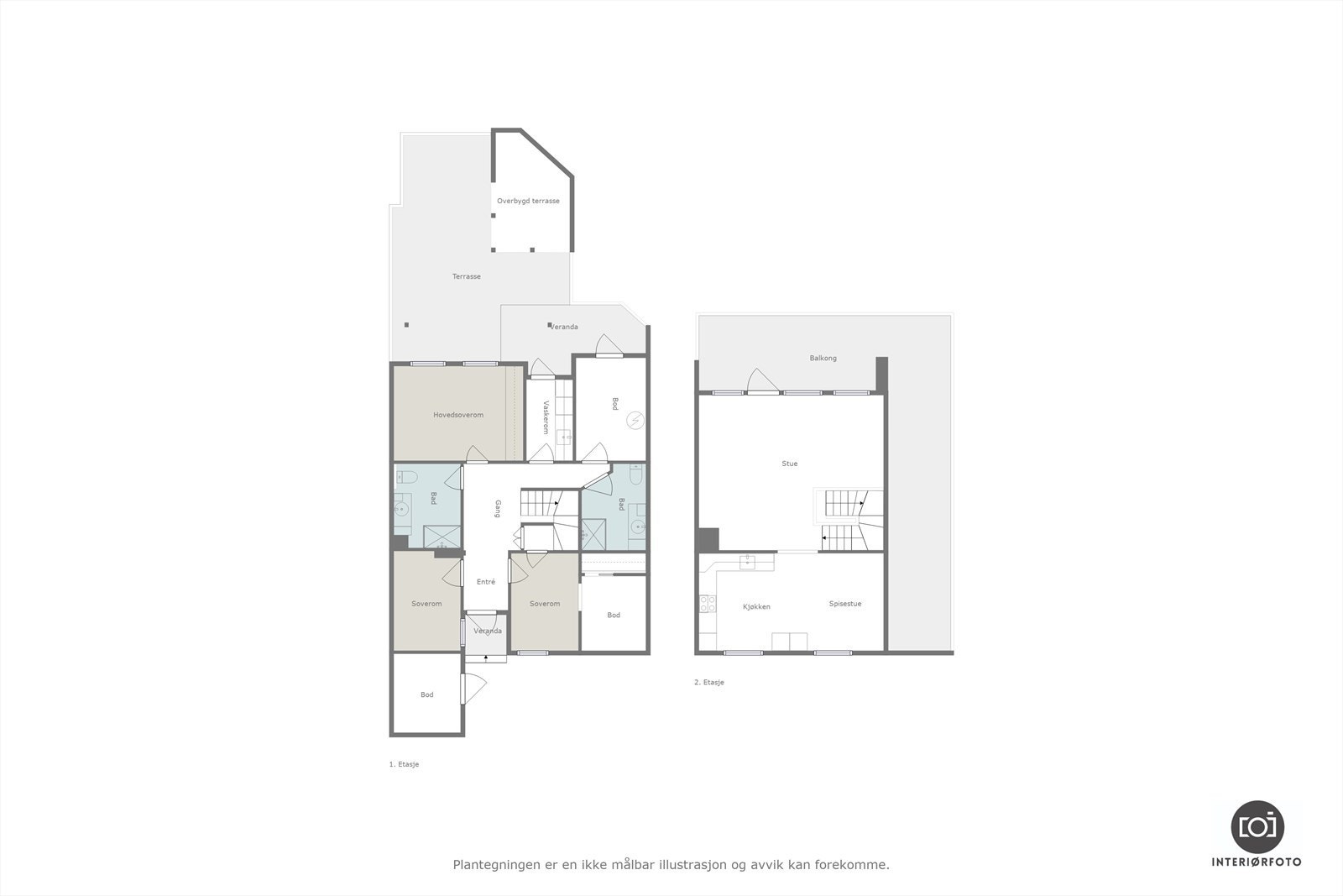 Plantegning Galleribilde