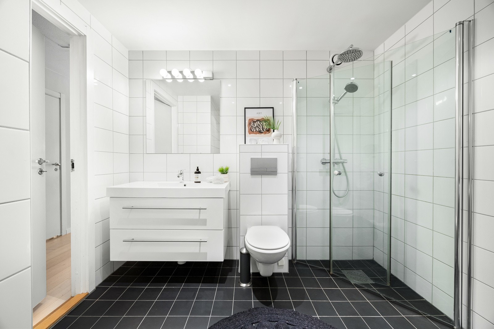 Badet ble renovert i sin tid i 2011 i regi av borettslaget. Galleribilde