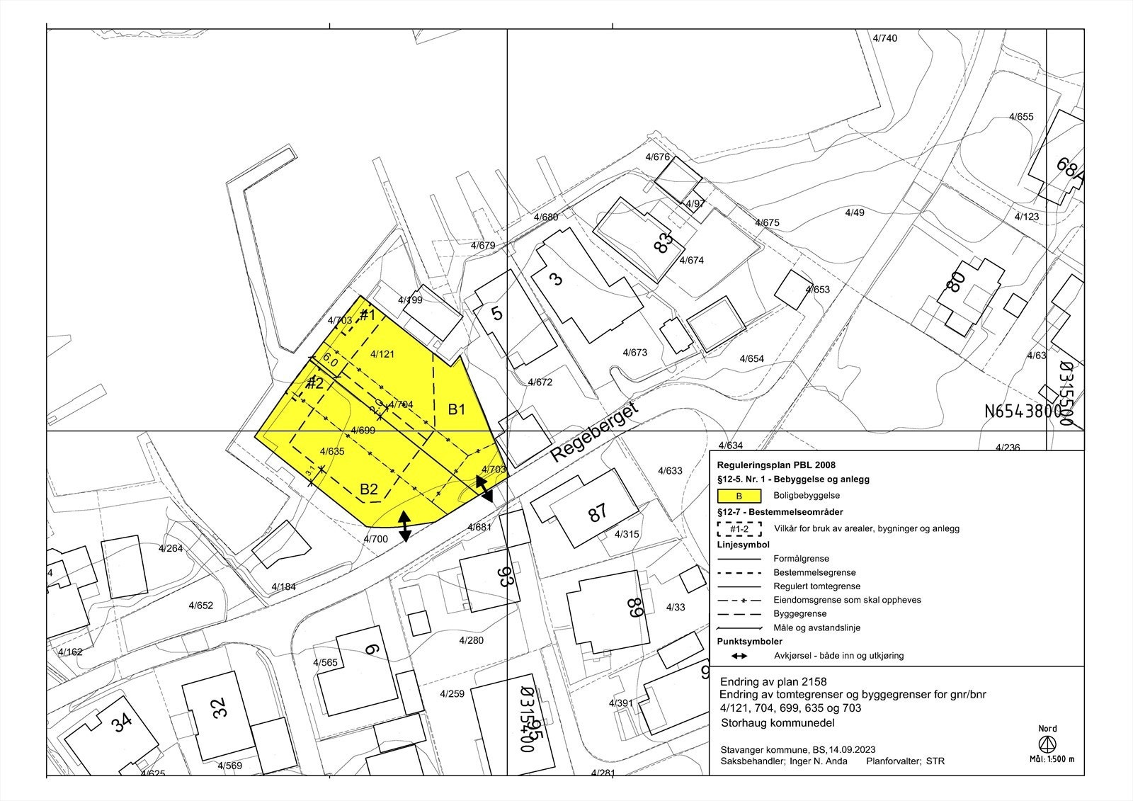 Det er B1 som selges. Galleribilde