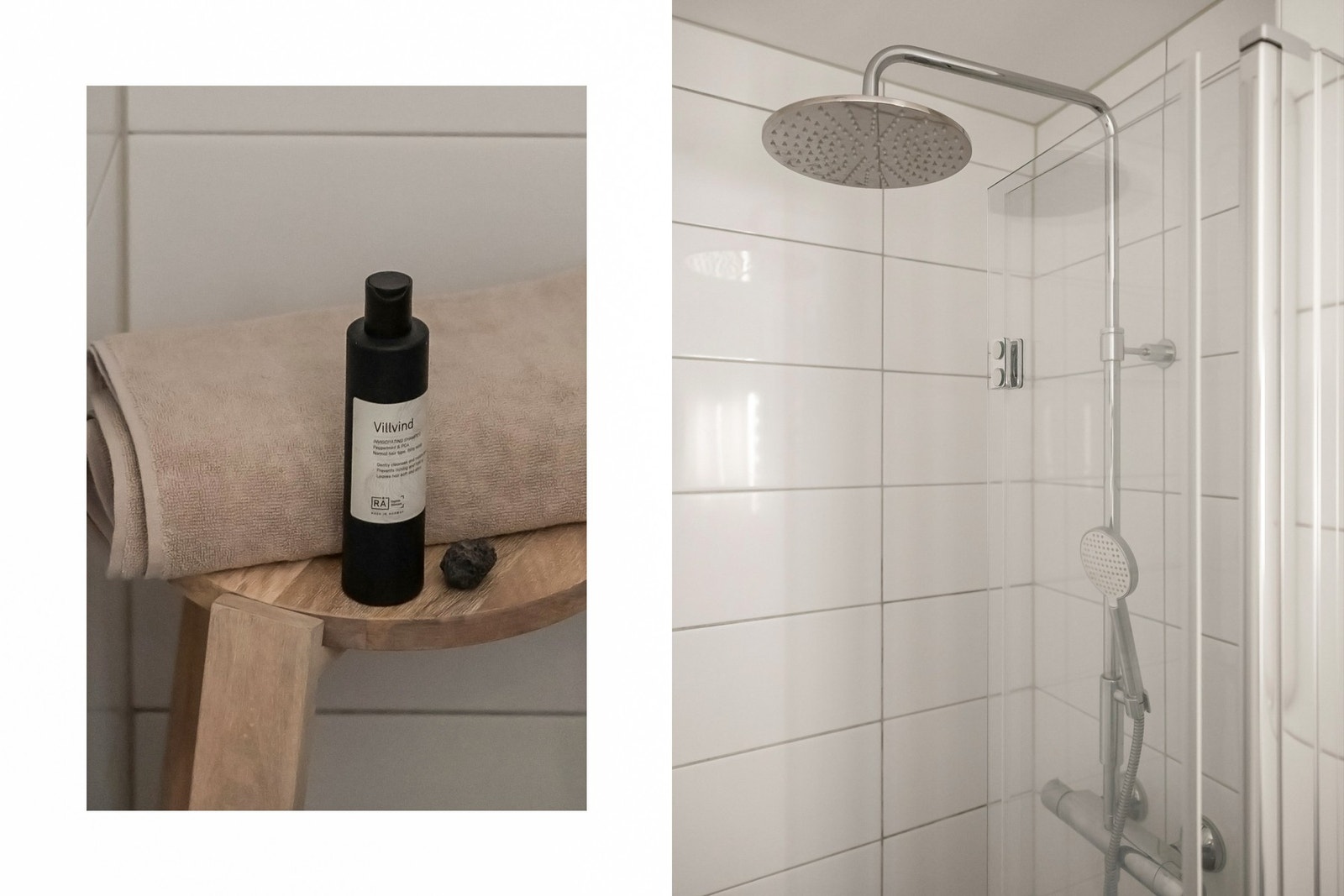 Badet er derfor meget lekkert utført med innfellbar dusjdør og varmekabler i gulv Galleribilde