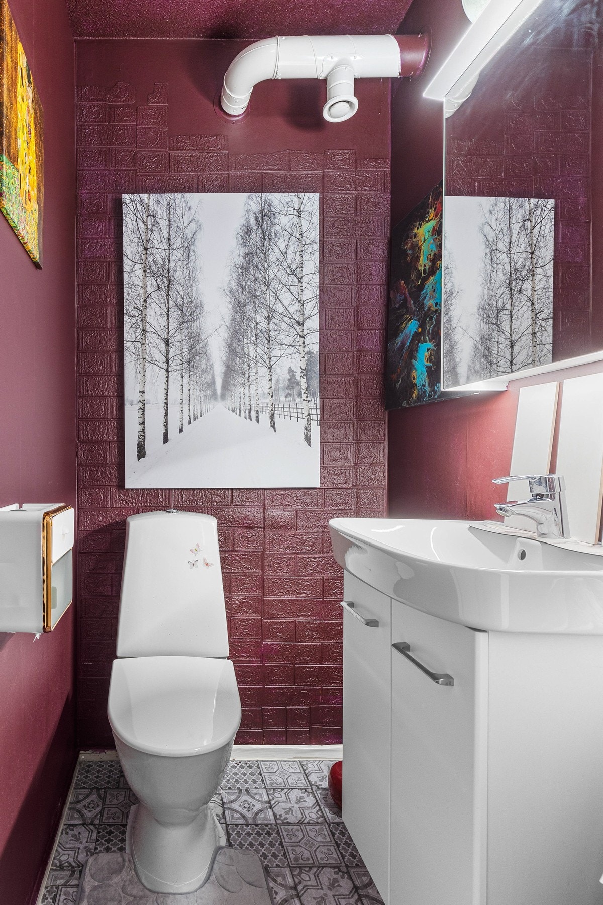 Separat toalettrom. Galleribilde