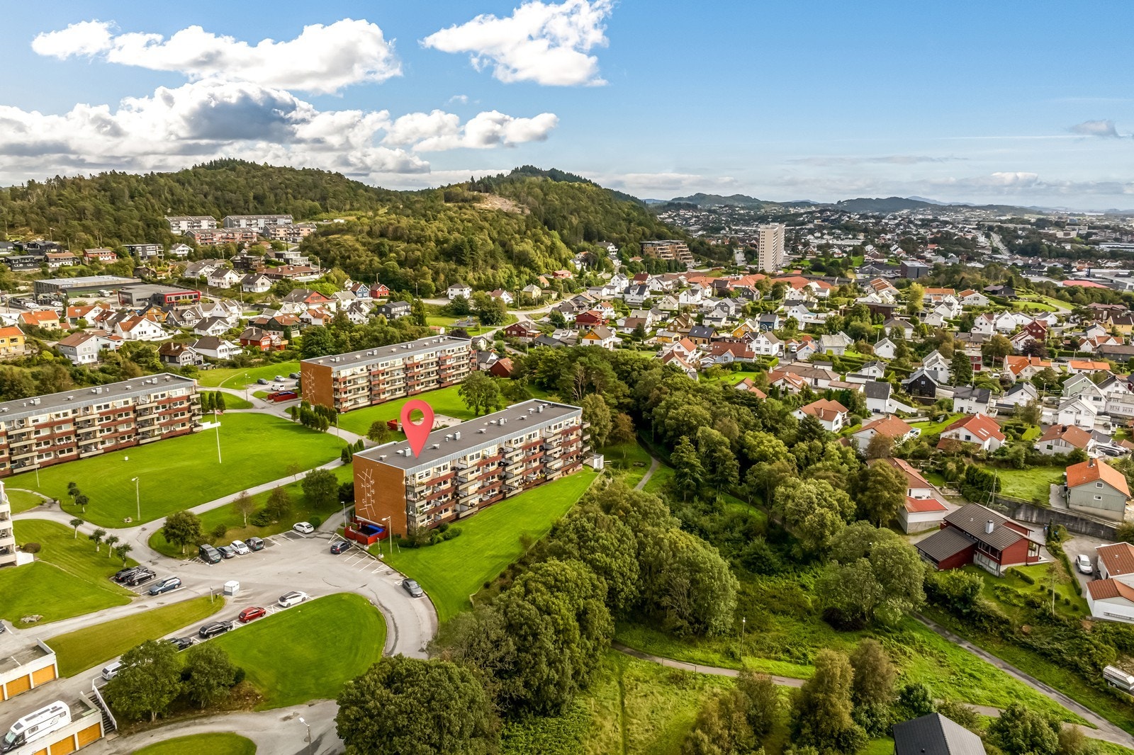 Leiligheten ligger i 4. etasje og ligger i ende. Galleribilde
