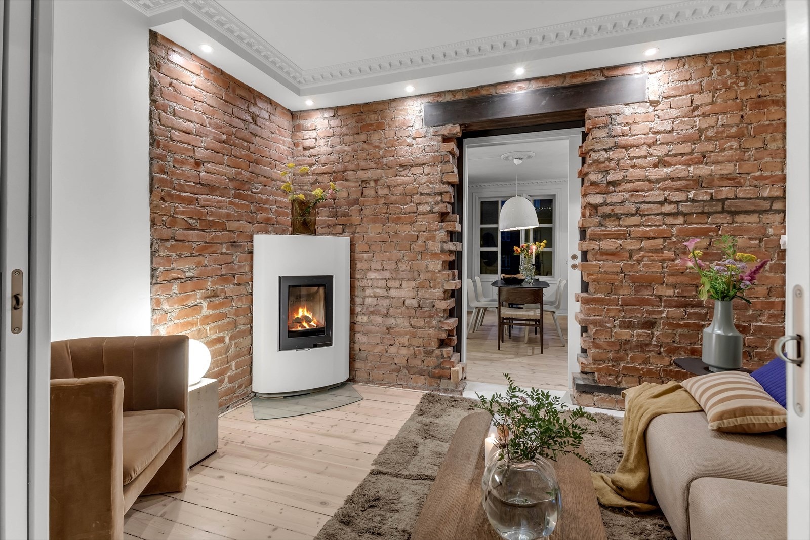 Her er alt lagt til rette for lange kosekvelder Galleribilde