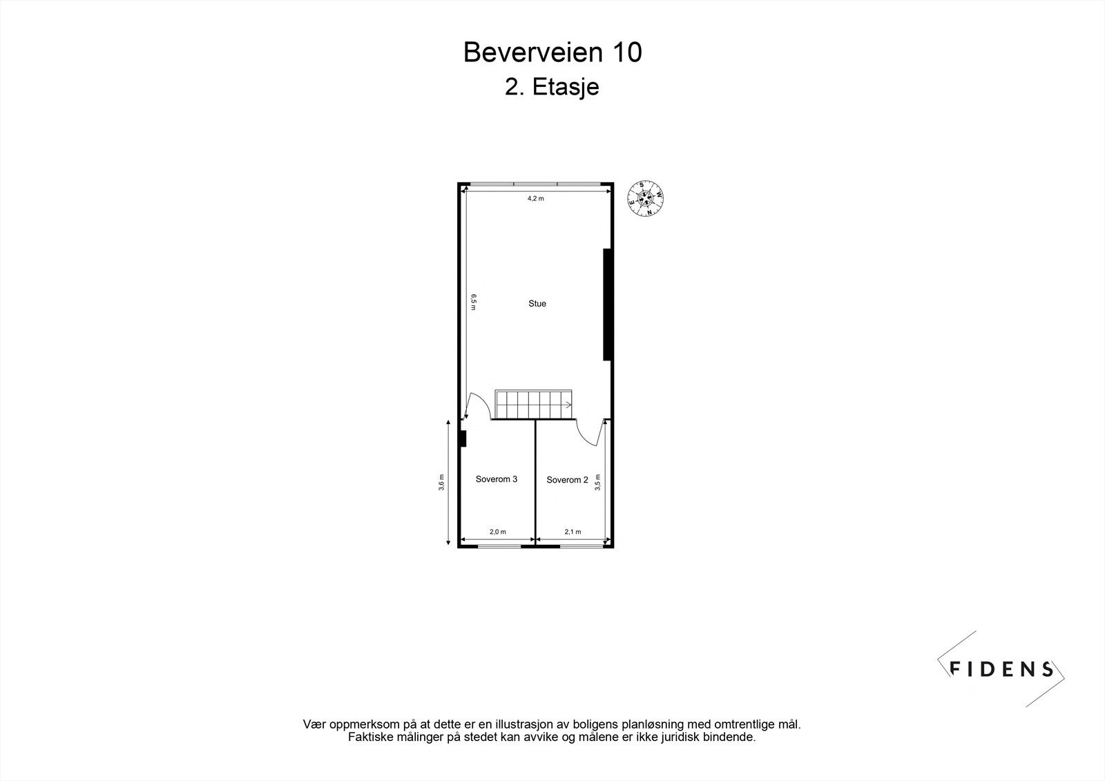 Plantegning - 2. etasje Galleribilde