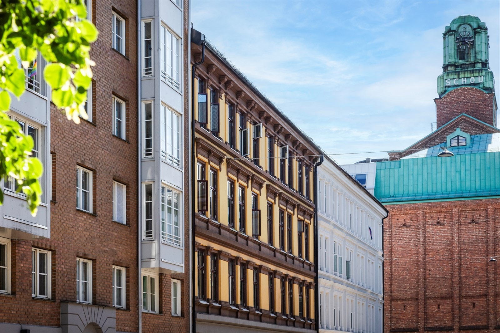 Her vil du vil bo i umiddelbar nærhet til trendy caféer, barer og restauranter, samt "alt" av servicetilbud. Galleribilde