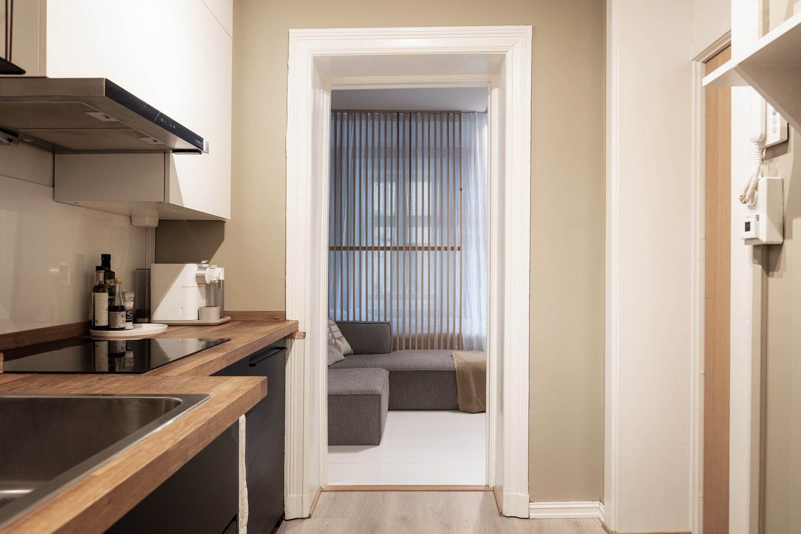 Dette er boligen for deg som er førstegangskjøper eller enslig og ønsker å bo sentralt, men samtidig rolig i en kjempeflott leilighet. Galleribilde