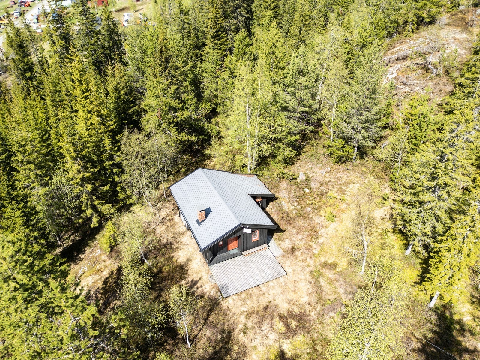 Koselig hytte med enkel standard beliggende i et naturskjønt og rolig område i Eggedal! Galleribilde