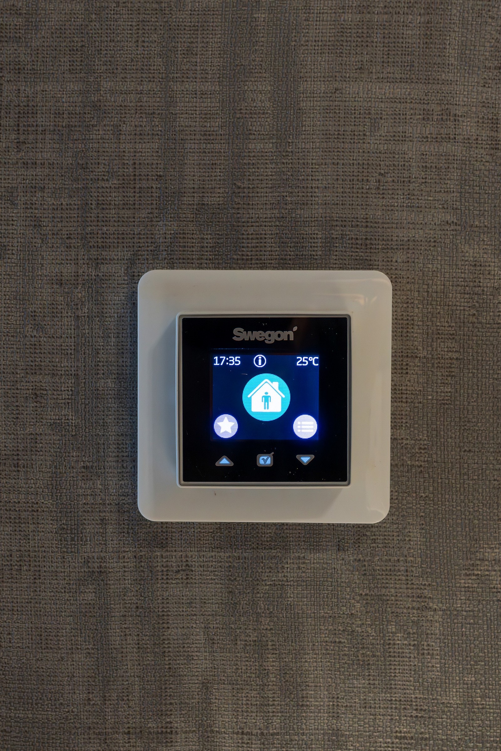 Leiligheten har balansert ventilasjon med varmegjenvinning. Galleribilde