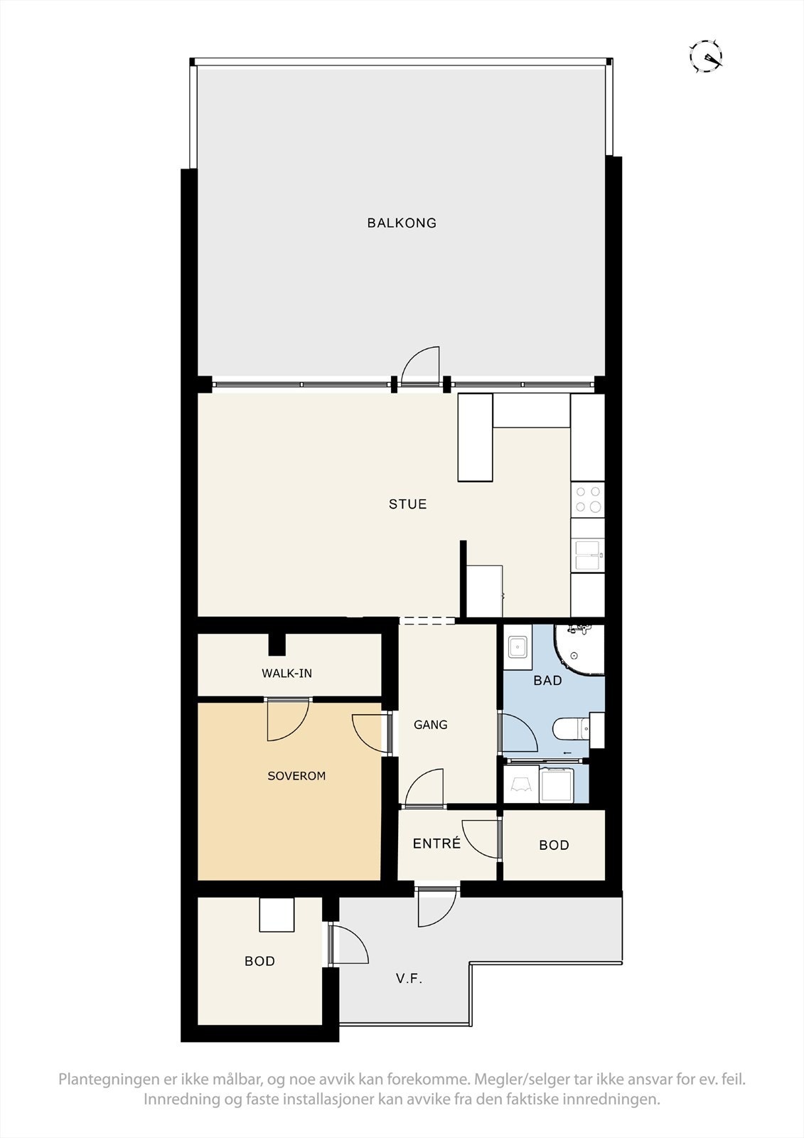 Plantegning | Musseronstien 9E Galleribilde