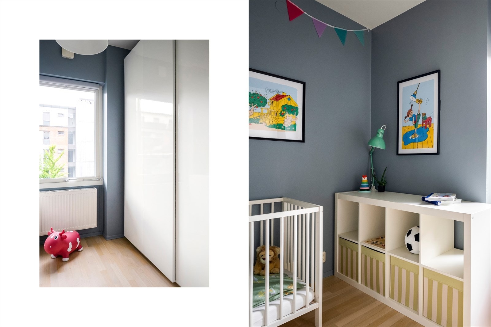 Soverom II har en romslig skyvedørsgarderobe for lagring. Galleribilde