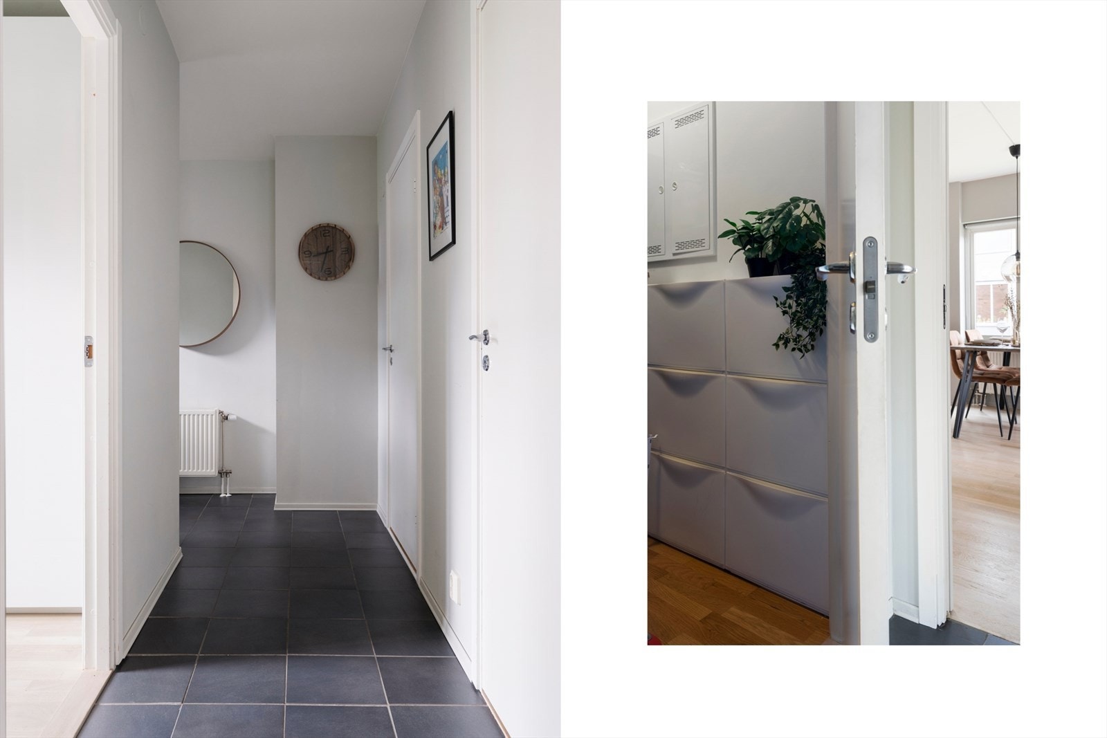 Ved mellomgangen er det tilgang til en innvendig bod på 3 kvm, perfekt for ekstra lagringsplass. Boden kan også gjøres om til en walk-in garderobe. Galleribilde