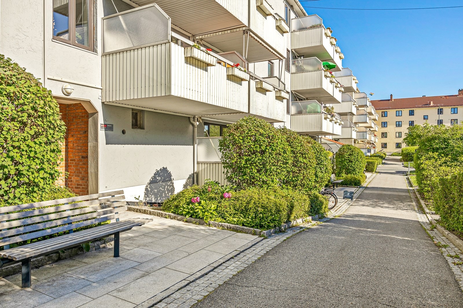 Koselig inngangsparti. Galleribilde