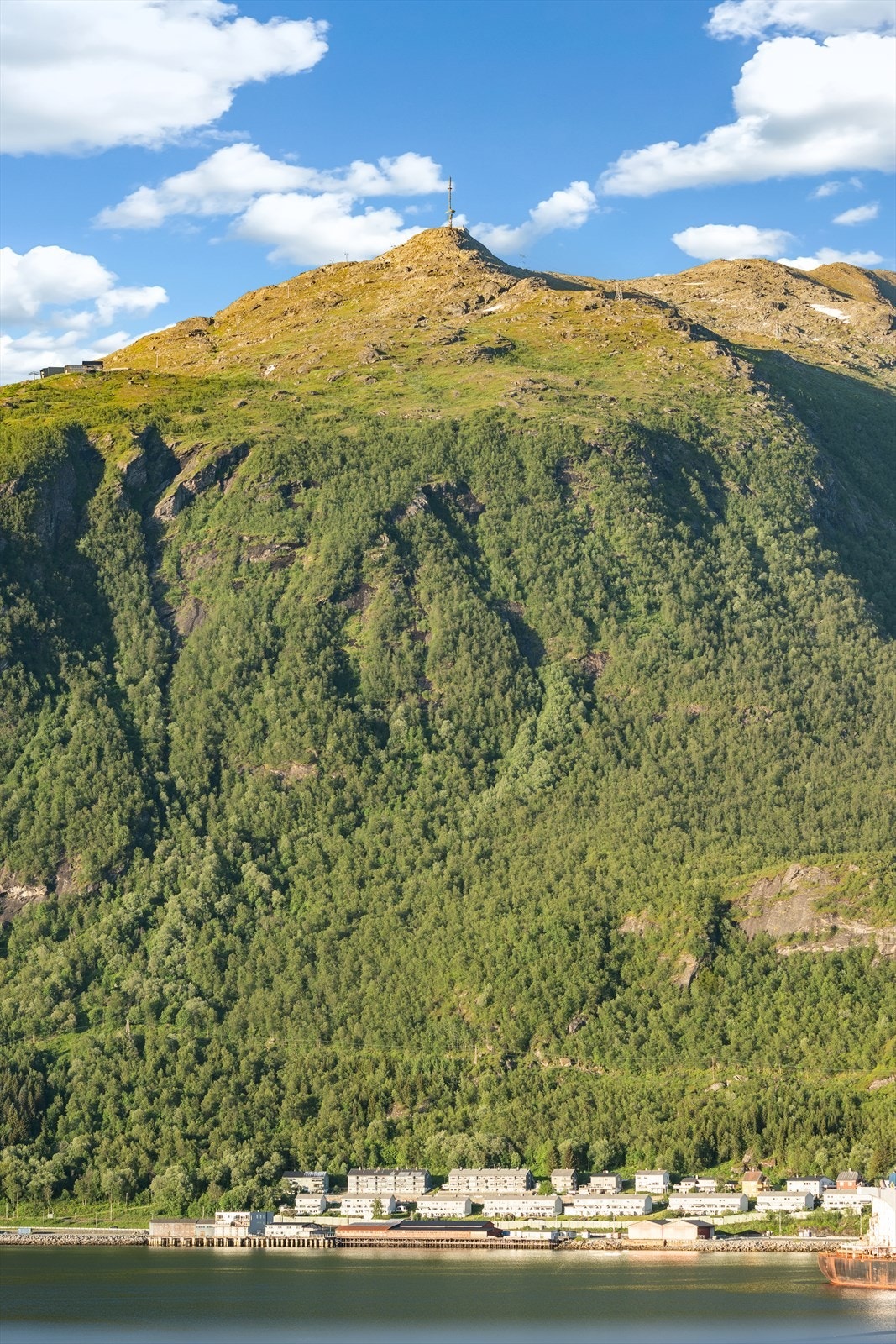 Utsikt mot Fagernesfjellet Galleribilde