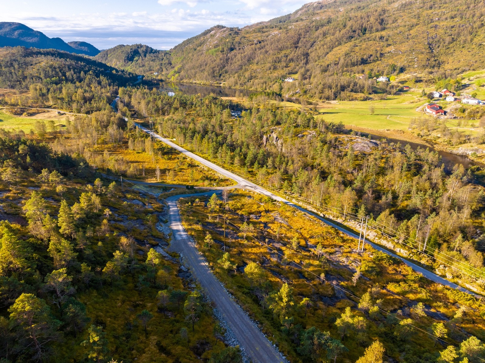 Kort gange fra parkeringsplass Galleribilde