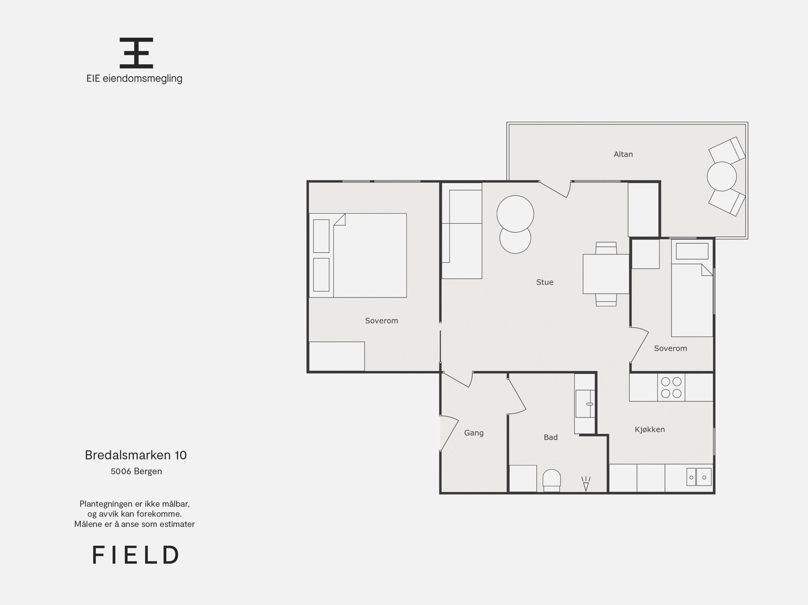 Plantegning. Galleribilde