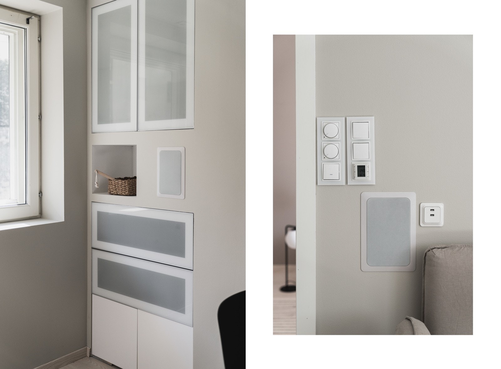 Takket være innebygget høyttalersystem fra Polk, kan du nyte favorittmusikken i stuen, på badet, på det store soverommet eller på kjøkkenet Galleribilde