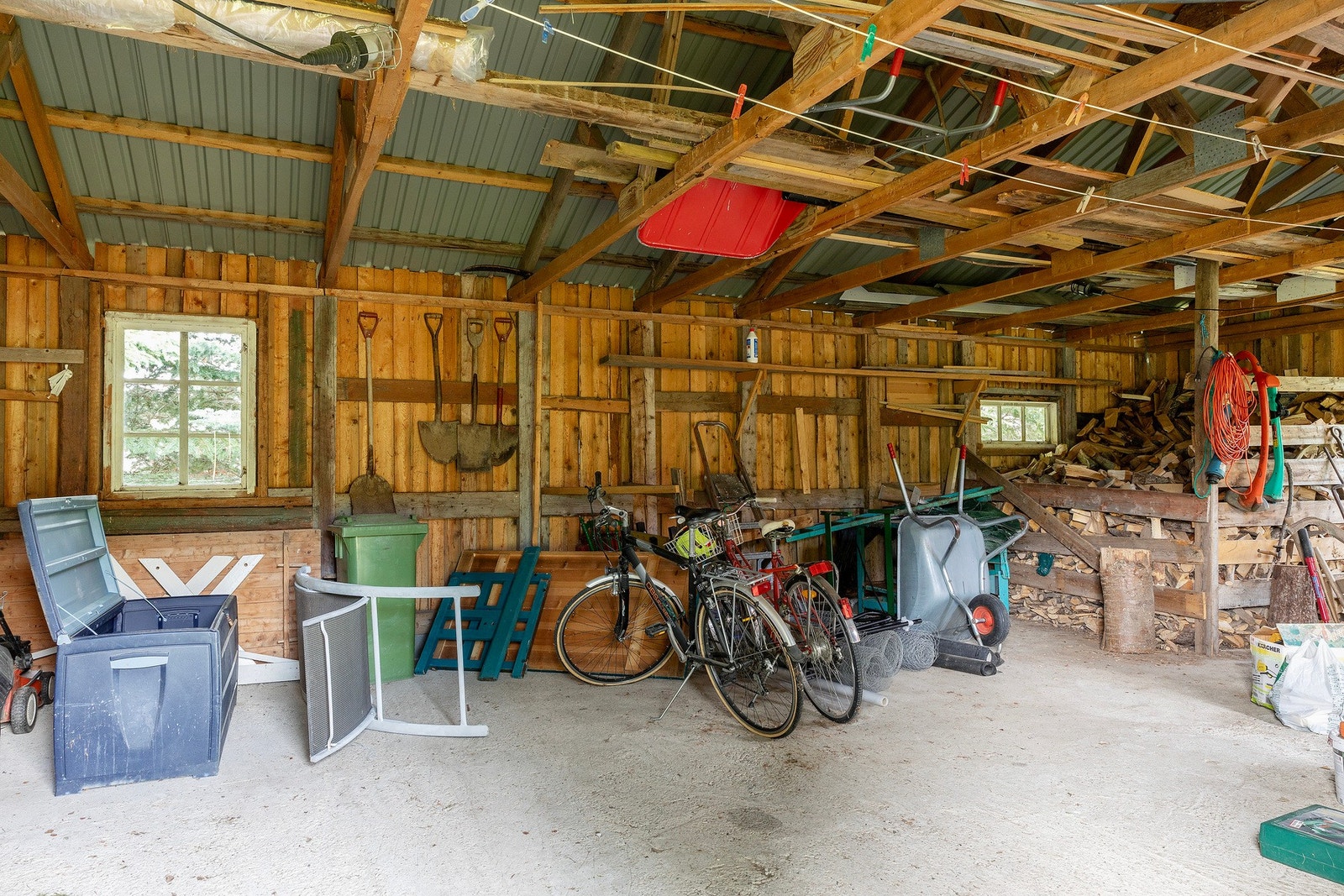 Mye lagringsplas. Galleribilde