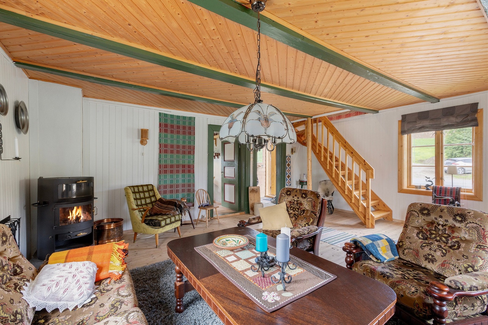 Fin peis som varmer godt på kjølige dager. Galleribilde