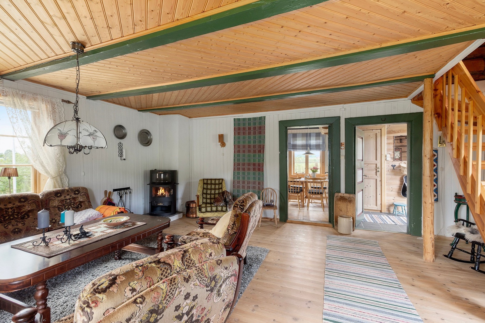 Eneboligen blir i dag brukt som fritidsbolig. Galleribilde