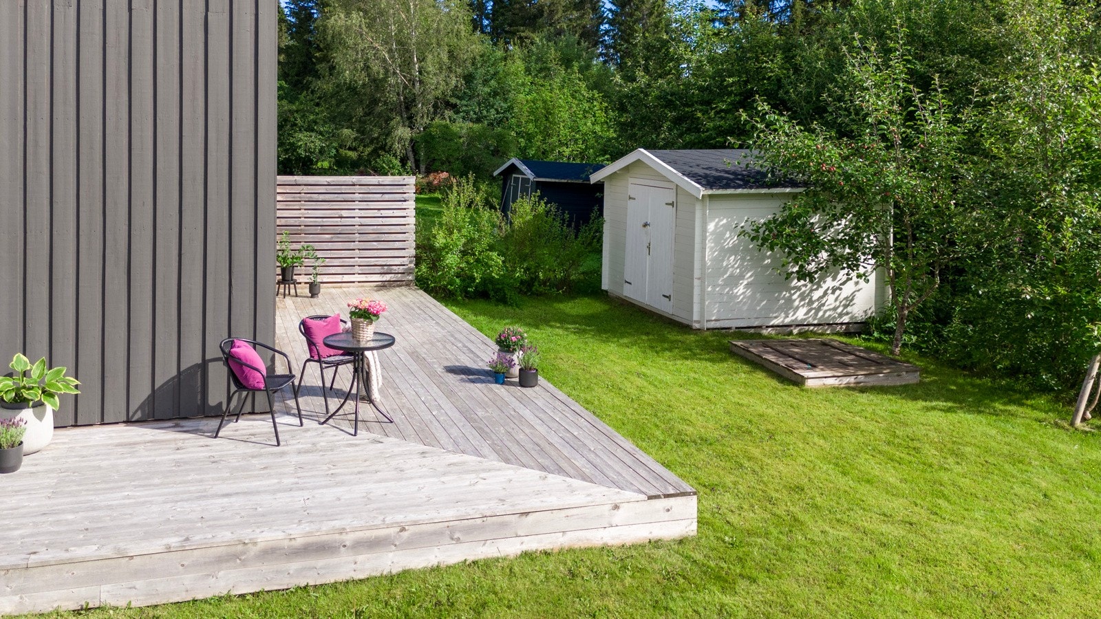 Frittstående utebod på ca 7 m2. Galleribilde