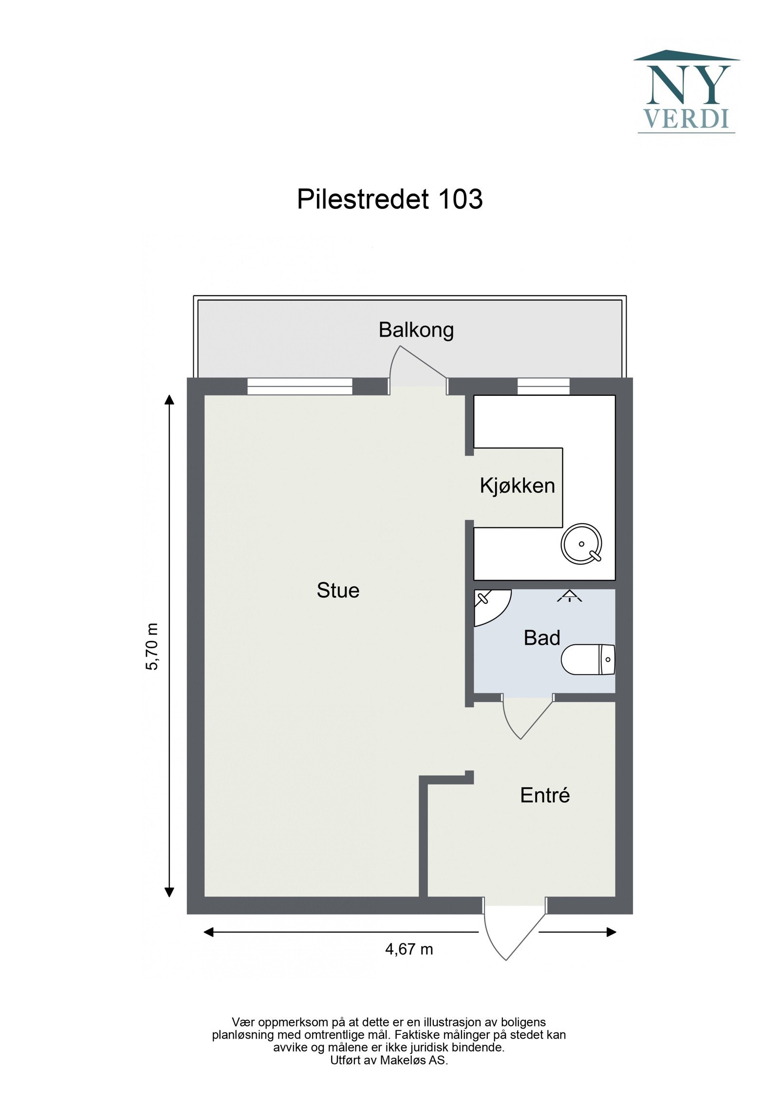 Plantegning. Galleribilde