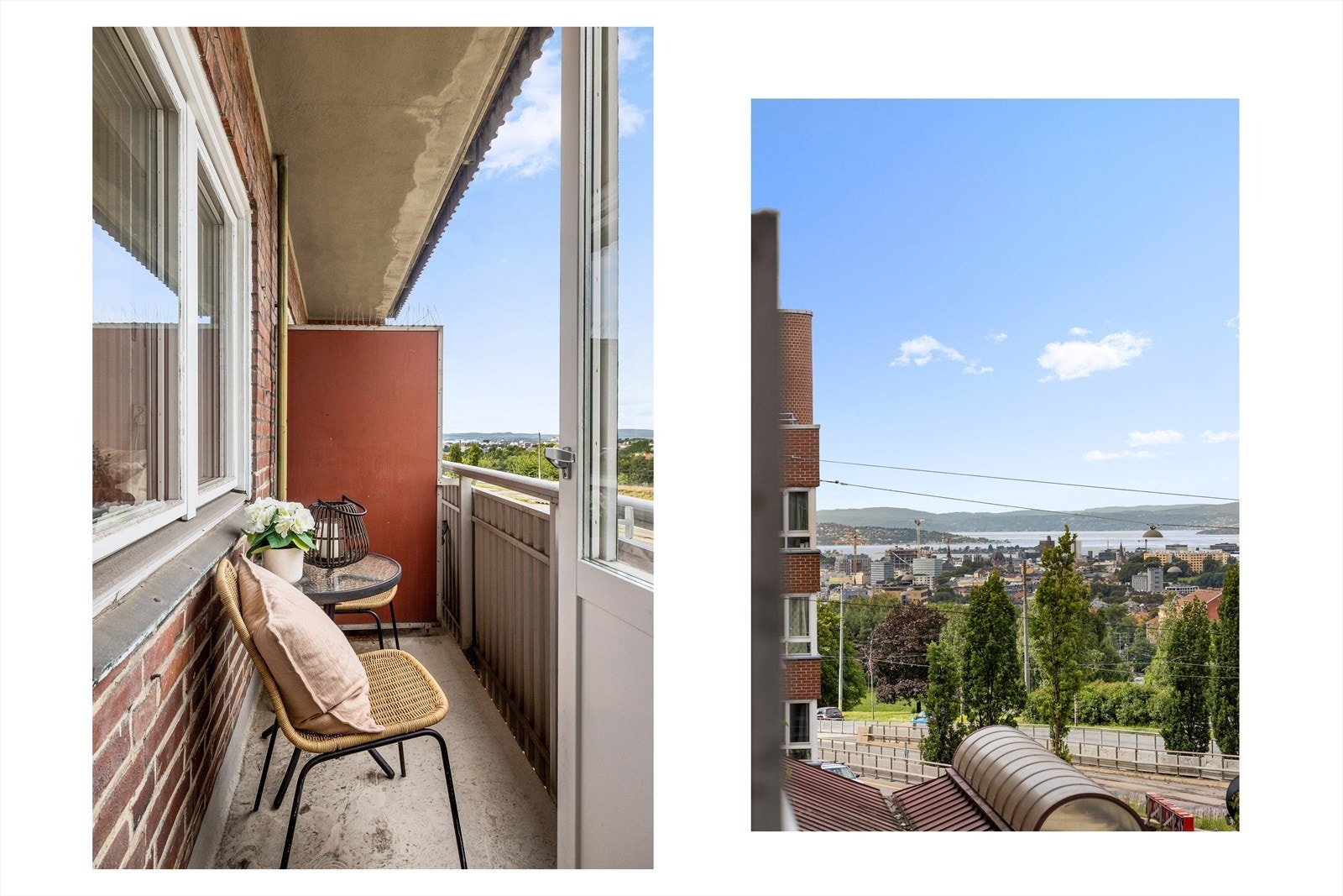 Balkong/utsikt Galleribilde
