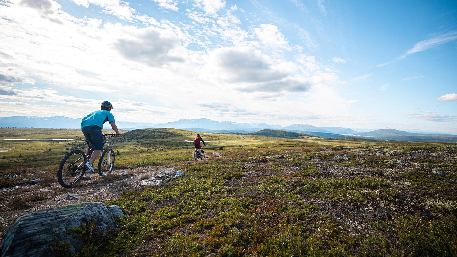 Stisykling på Golsfjellet. Galleribilde