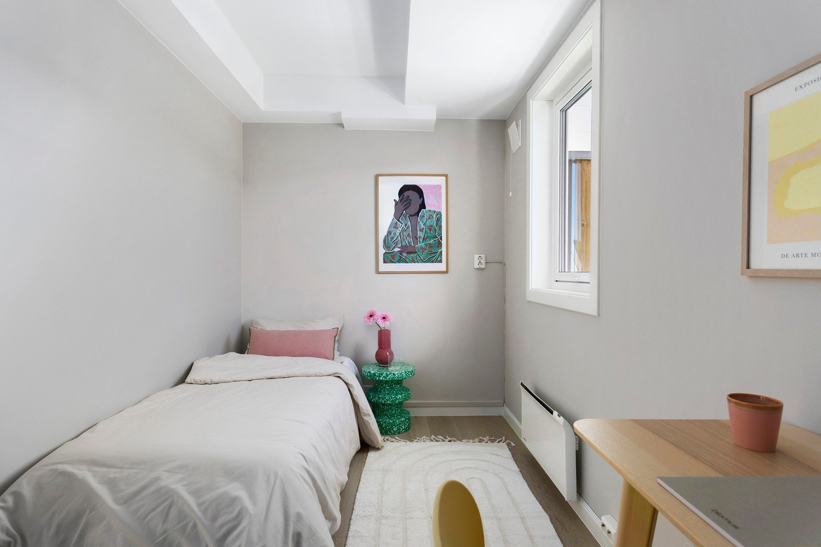 Soverommet er av romslig størrelse og har god plass til ulike innredninger. Galleribilde