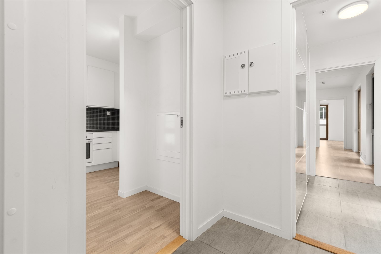 Dette er det du ser når du kommer inn fra inngangdøren. Galleribilde