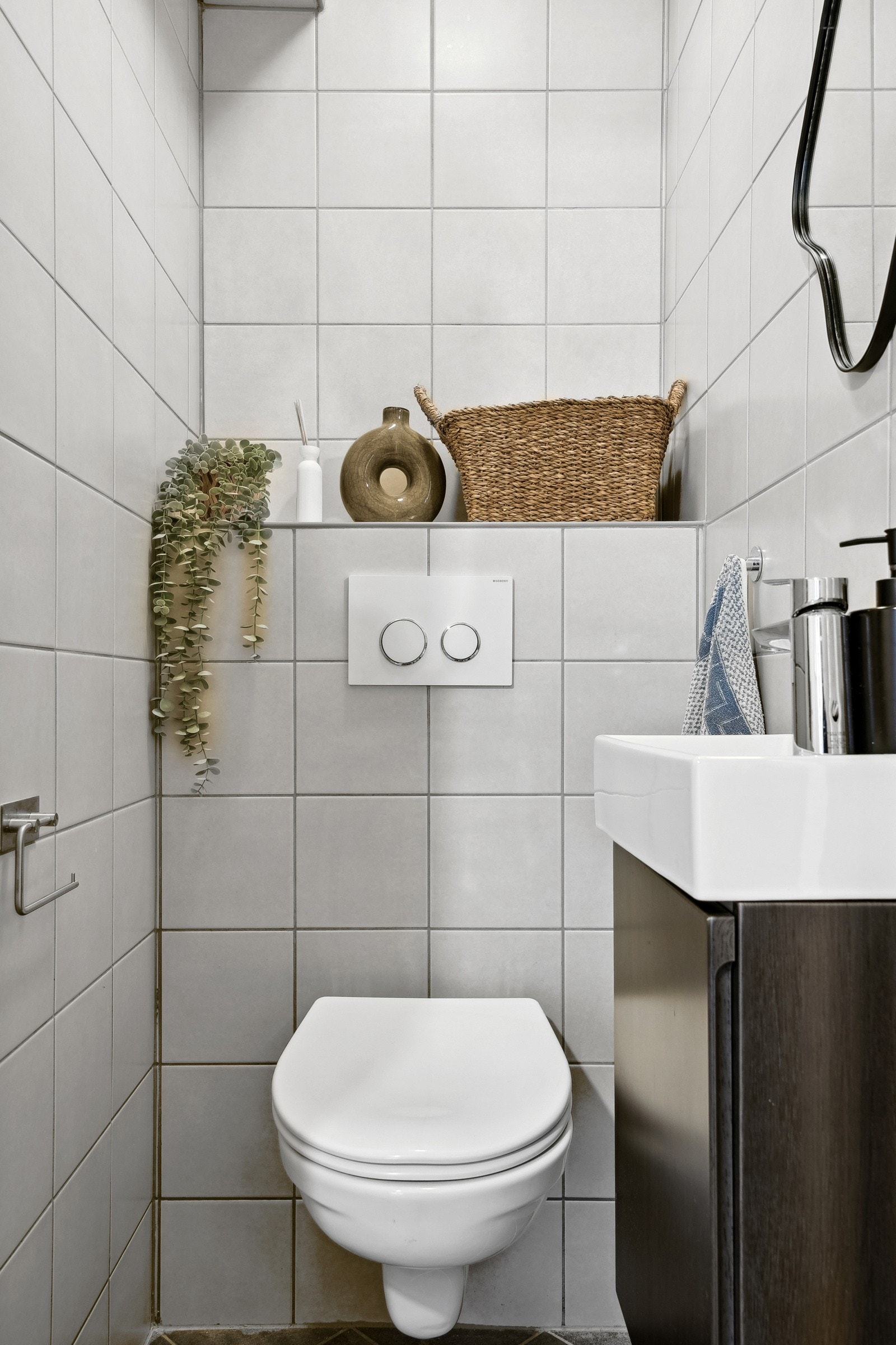 Praktisk separat toalettrom. Galleribilde