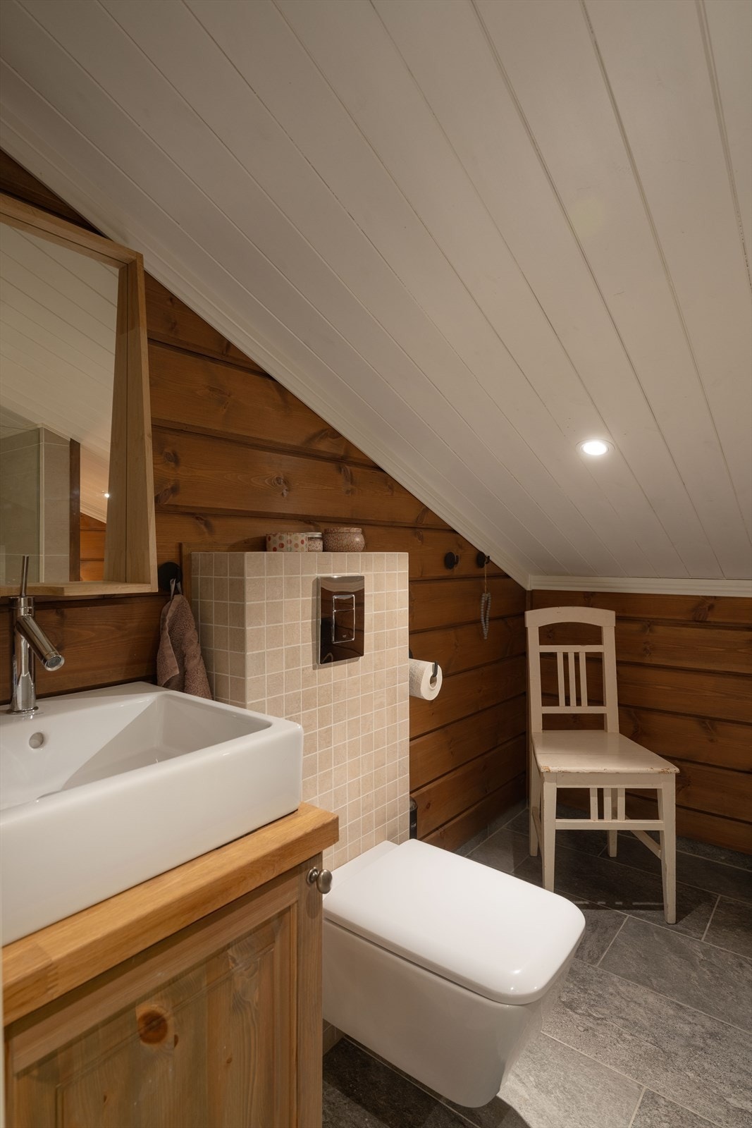 Bad/wc på hems Galleribilde