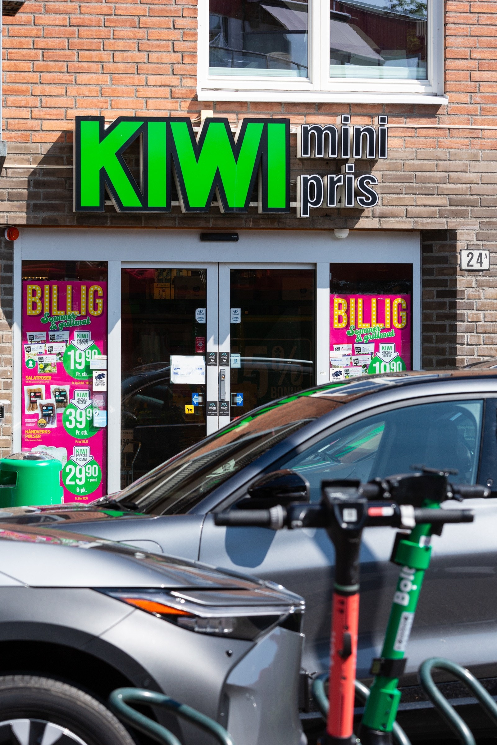Praktisk Kiwi-butikk i 1. etasje. Galleribilde