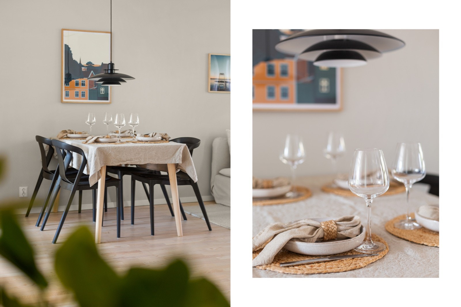 Leiligheten har smartstyring av lys og panelovner. Galleribilde
