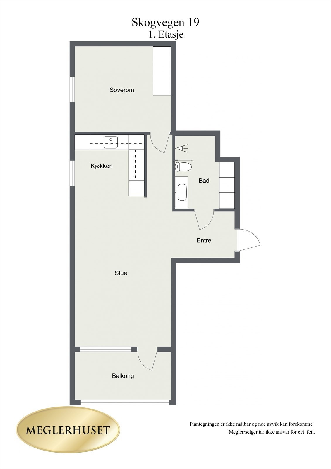 Plantegning 2D. Galleribilde