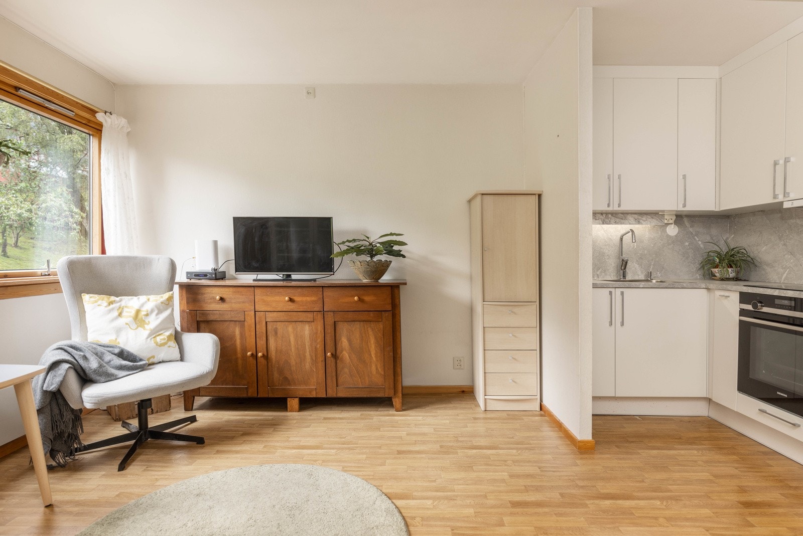 Åpen stue/kjøkkenløsning Galleribilde