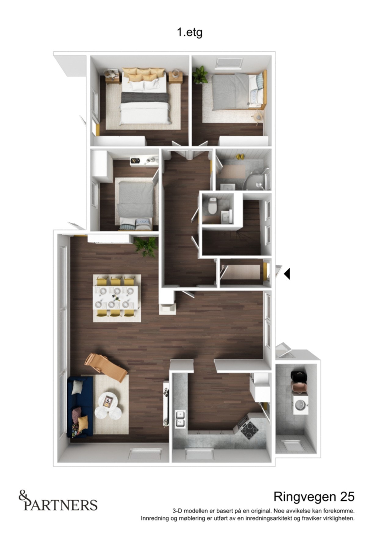 Planskisse Galleribilde