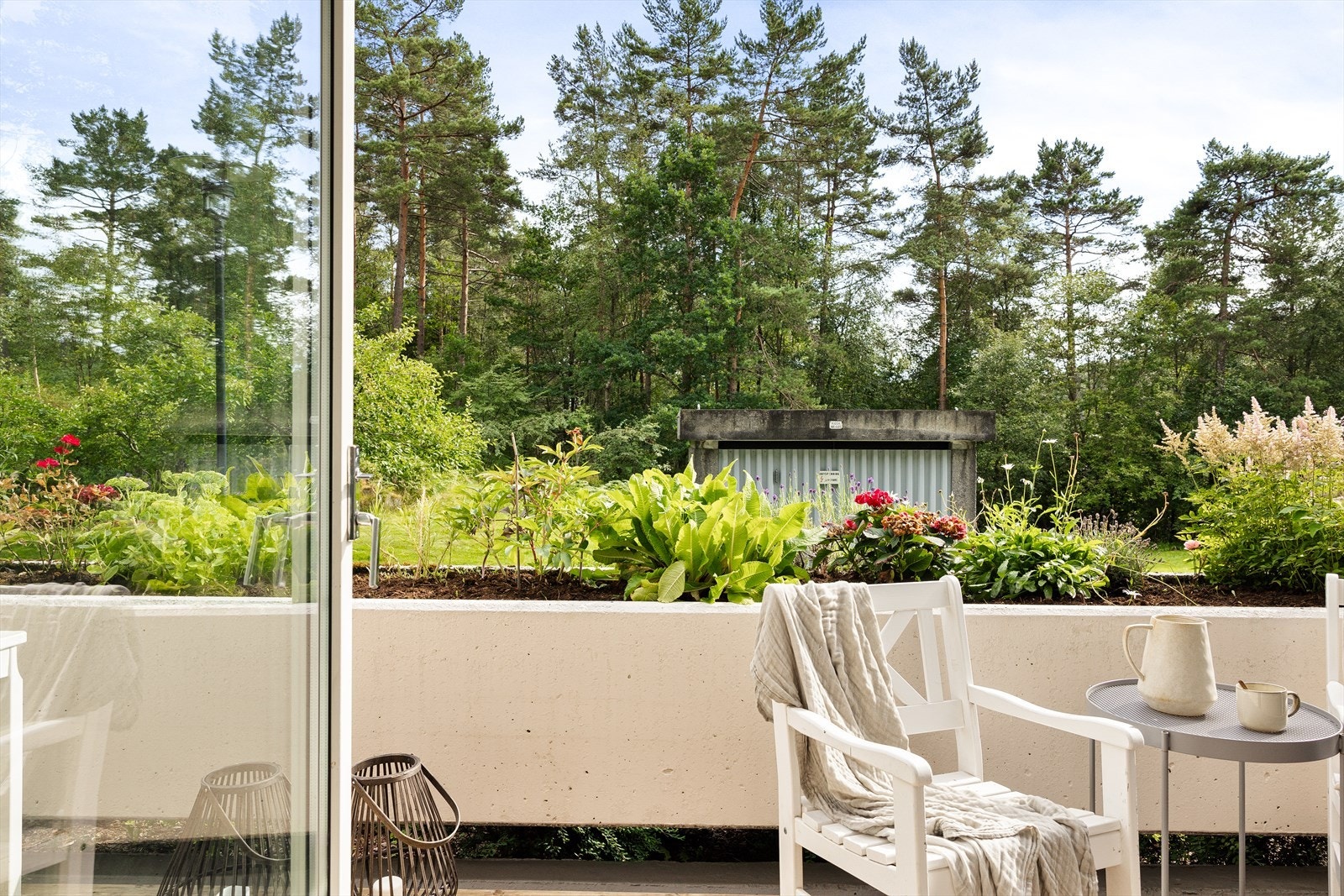Fra stuen er det utgang til en hyggelig balkong målt til 14 m². Galleribilde
