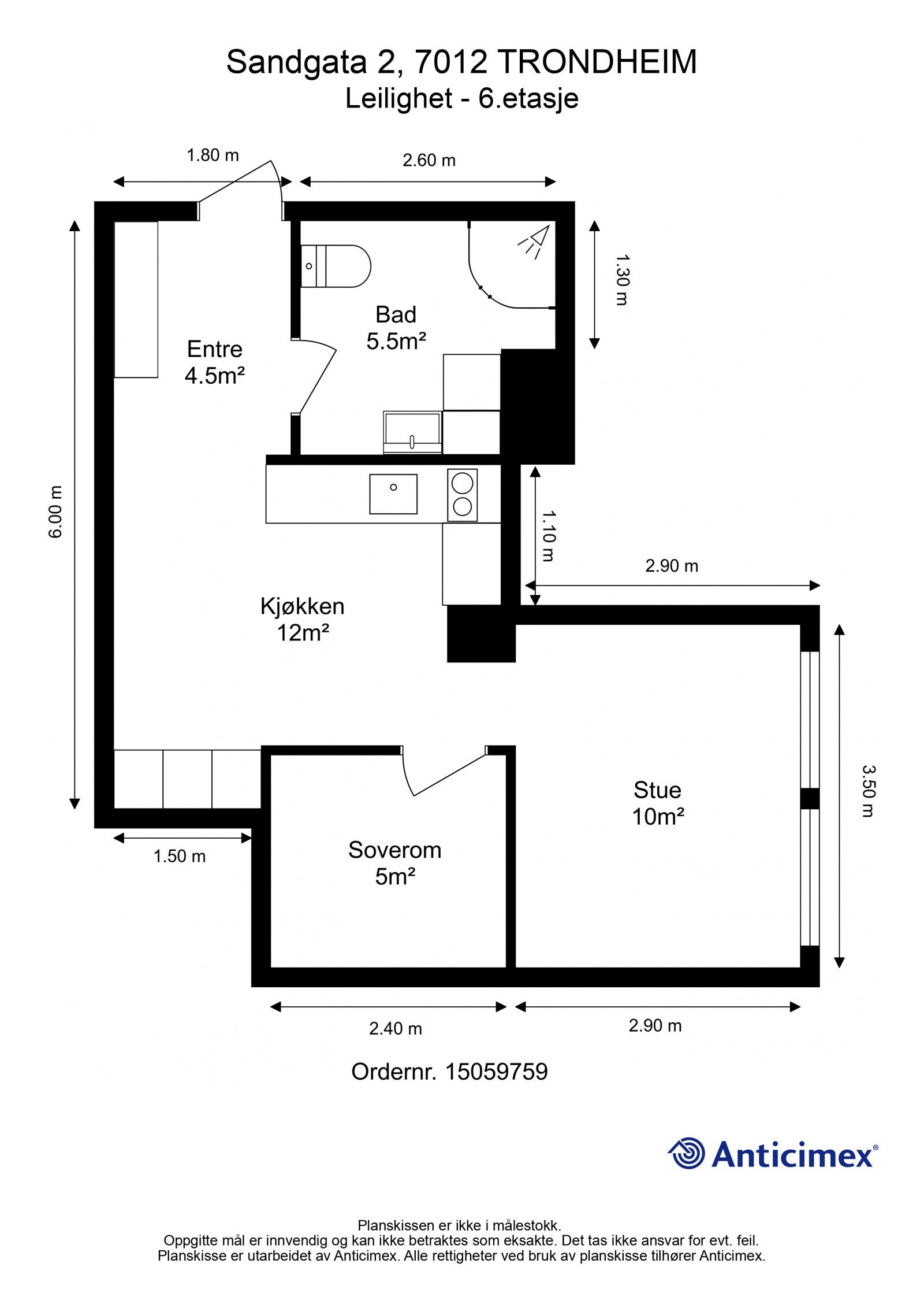 Plantegning. Galleribilde